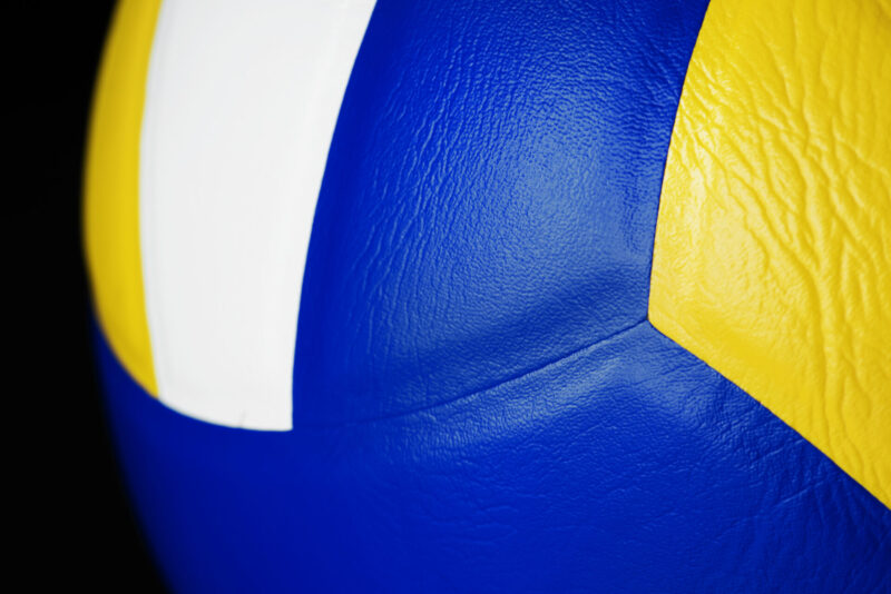 closeup volleyball