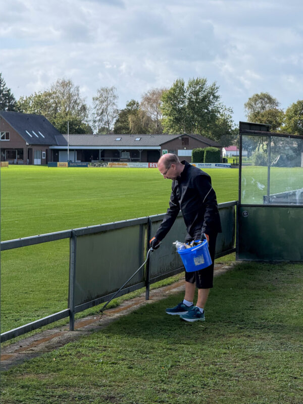 TuS Tarmstedt beteiligt sich am CleanUp-Day 3 IMG 0765